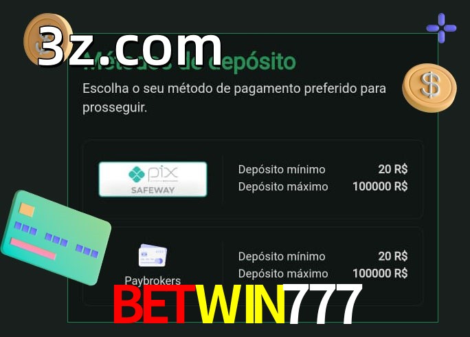 O cassino BETWIN777bet oferece uma grande variedade de métodos de pagamento